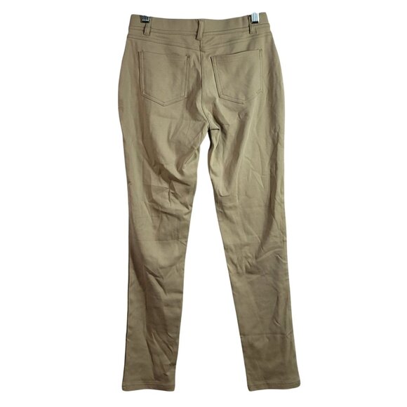 Nautica School Uniform Jeggings Khaki SZ 16 Pants Flat Front Pull On Pockets NWT - Picture 3 of 7